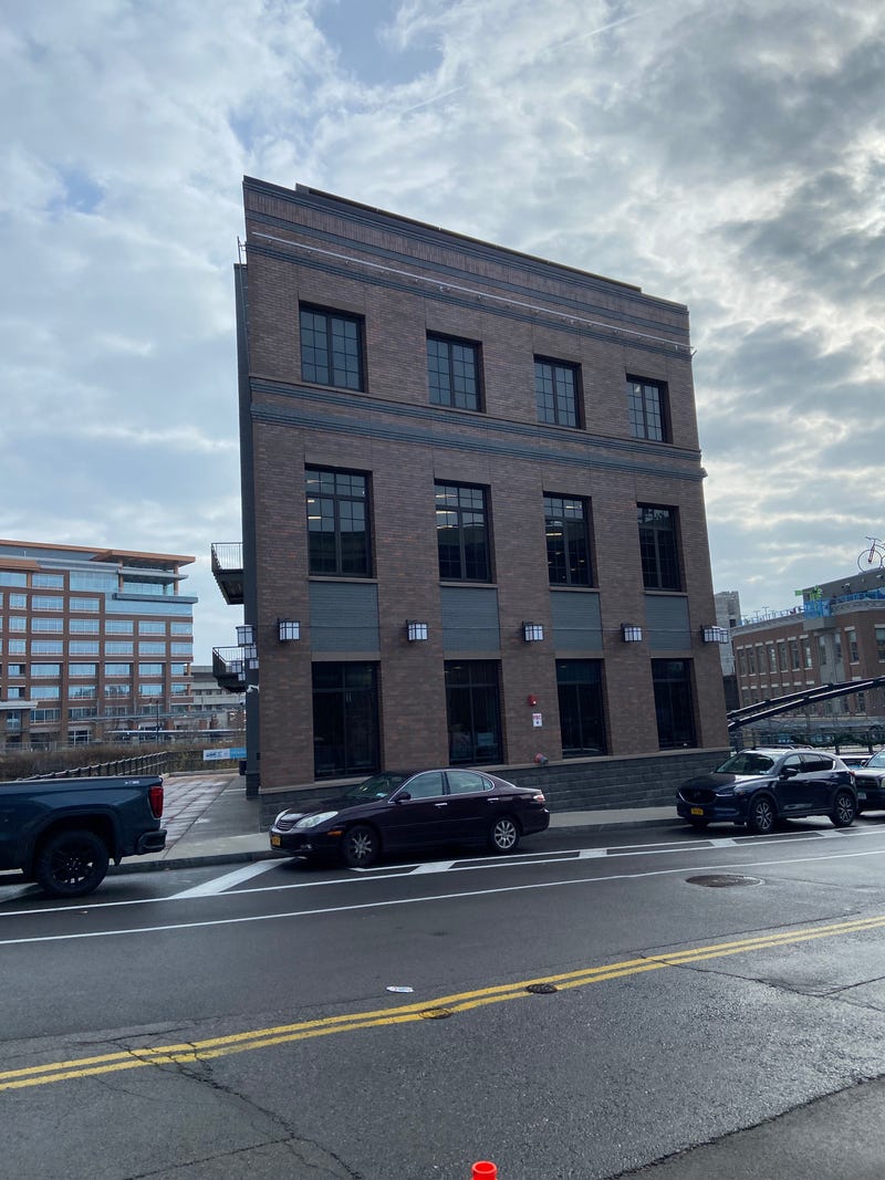 Visit Buffalo's Visitor Center is anchoring the Chandlery Building.