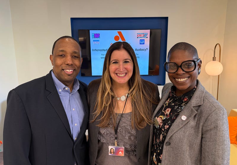 Kevin Seawright, Board Chair & Shea Rice, Interim President & CEO, Greater Baltimore Urban League with Gina Crash 