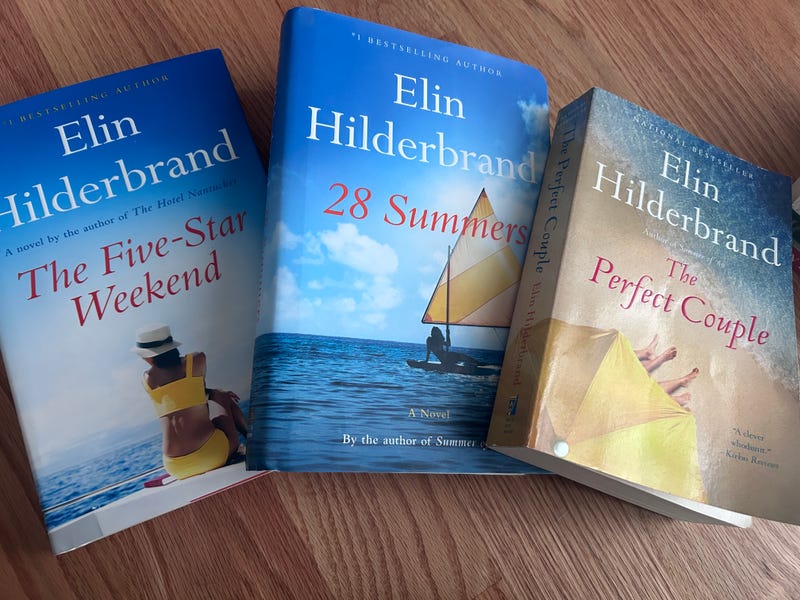 Three of the novels Elin has in development. She also is pitching the Winter series to networks this fall which consists of four books, Winter Street, Winter Stroll, Winter Storms and Winter Solstice.