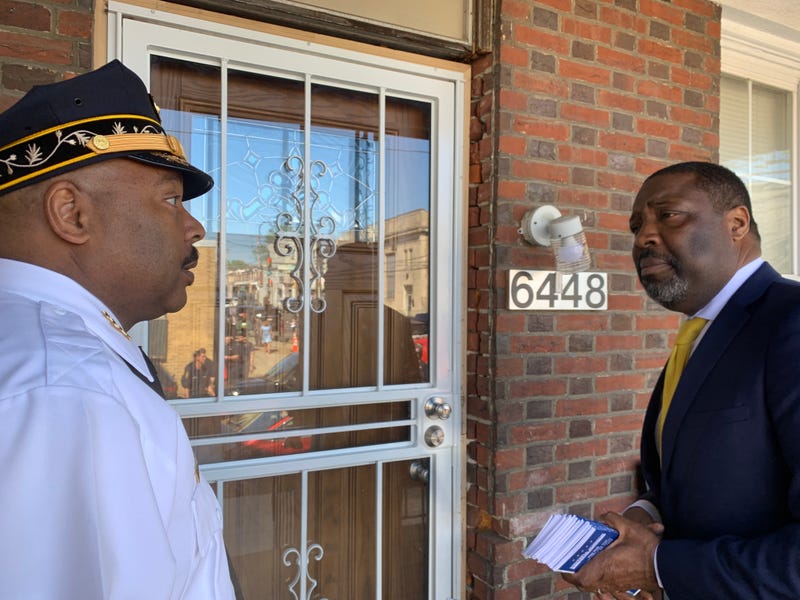 City Council members and fire marshals went around Southwest Philadelphia Monday, jumpstarting a smoke alarm blitz