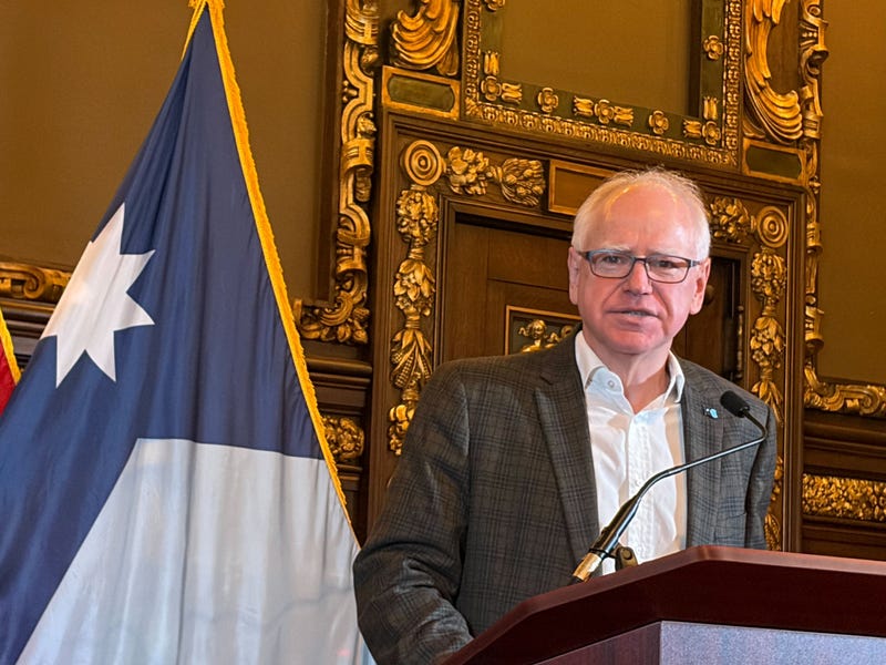 Governor Tim Walz responded for the first time Tuesday to President Donald Trump's statement that he would be ending a legal immigration status program for Somalis in Minnesota.