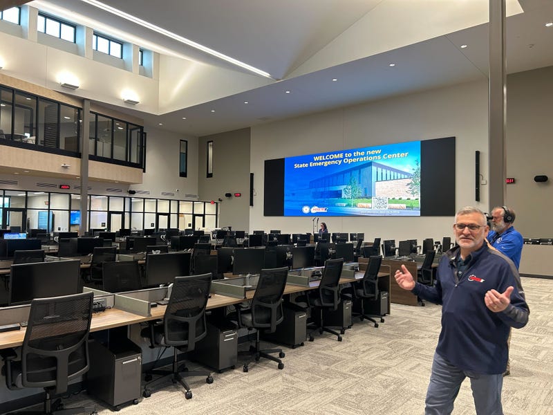Minnesota's new emergency operations center in Blaine was built in part with funds allocated by the legislature in 2023.
