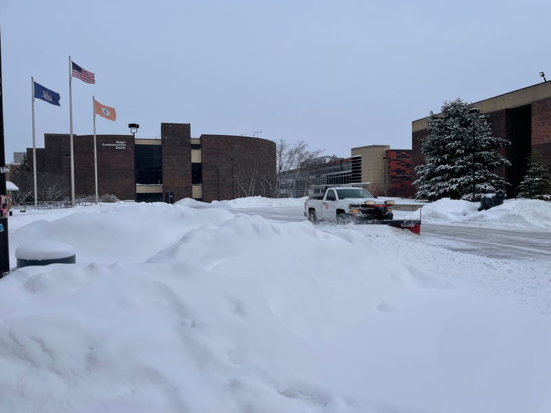 SUNY Buffalo State snow removal