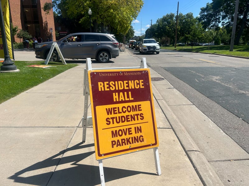 The University of Minnesota Twin Cities Campus where freshman are showing up for "day one."