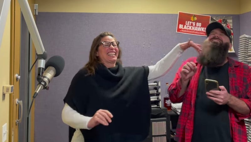 Melissa reacts to getting pranked