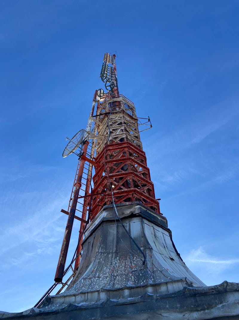 Zeppelin mooring post was built in 1929 but never used for its intended use.