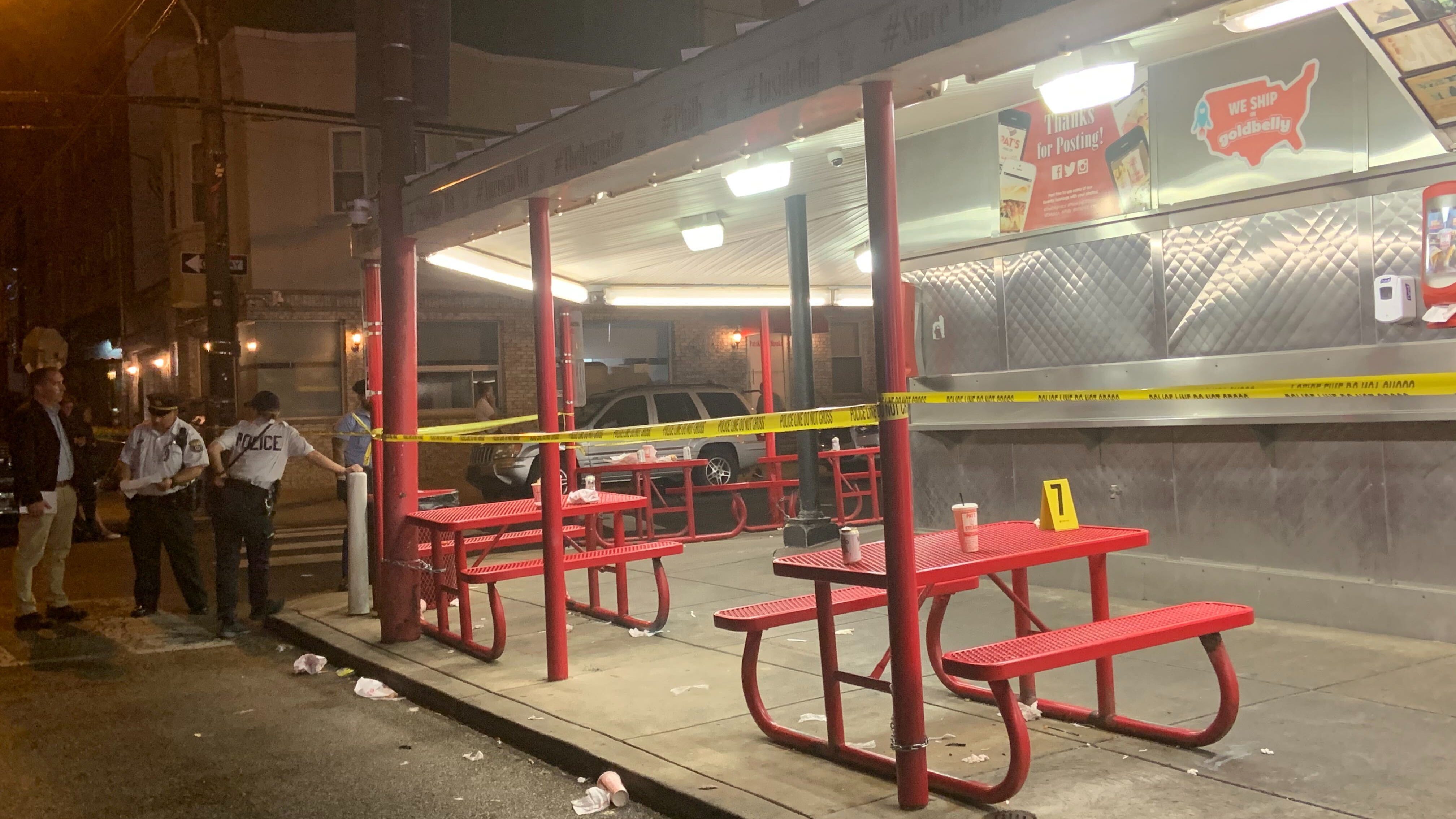 Son identified after beaten to death in front of his father outside Pat's Steaks in South Philly