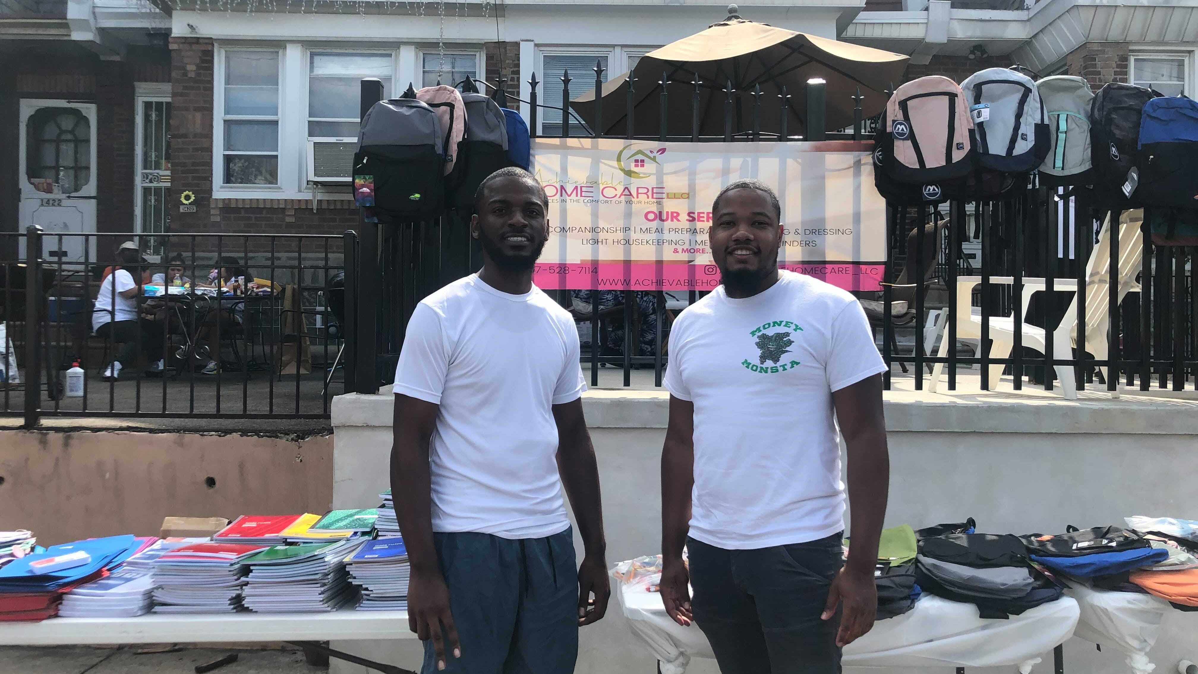 Carjack shooting survivor hosts back-to-school giveaway event for his community