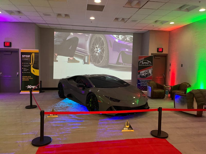 Buffalo, N.Y. - A brand new Lamborghini Huracan EVO