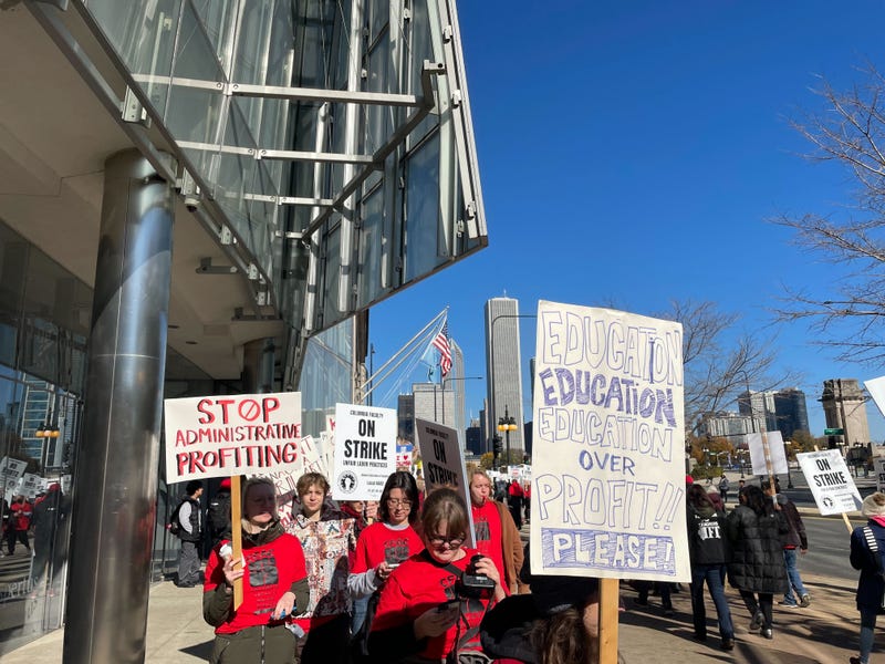 Hundreds of Columbia College instructors walked off the job earlier this week