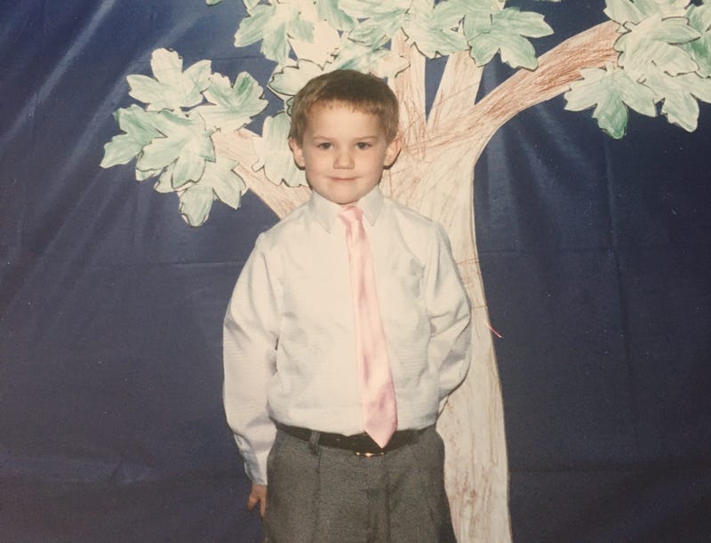 Sean McIlmail as a child.