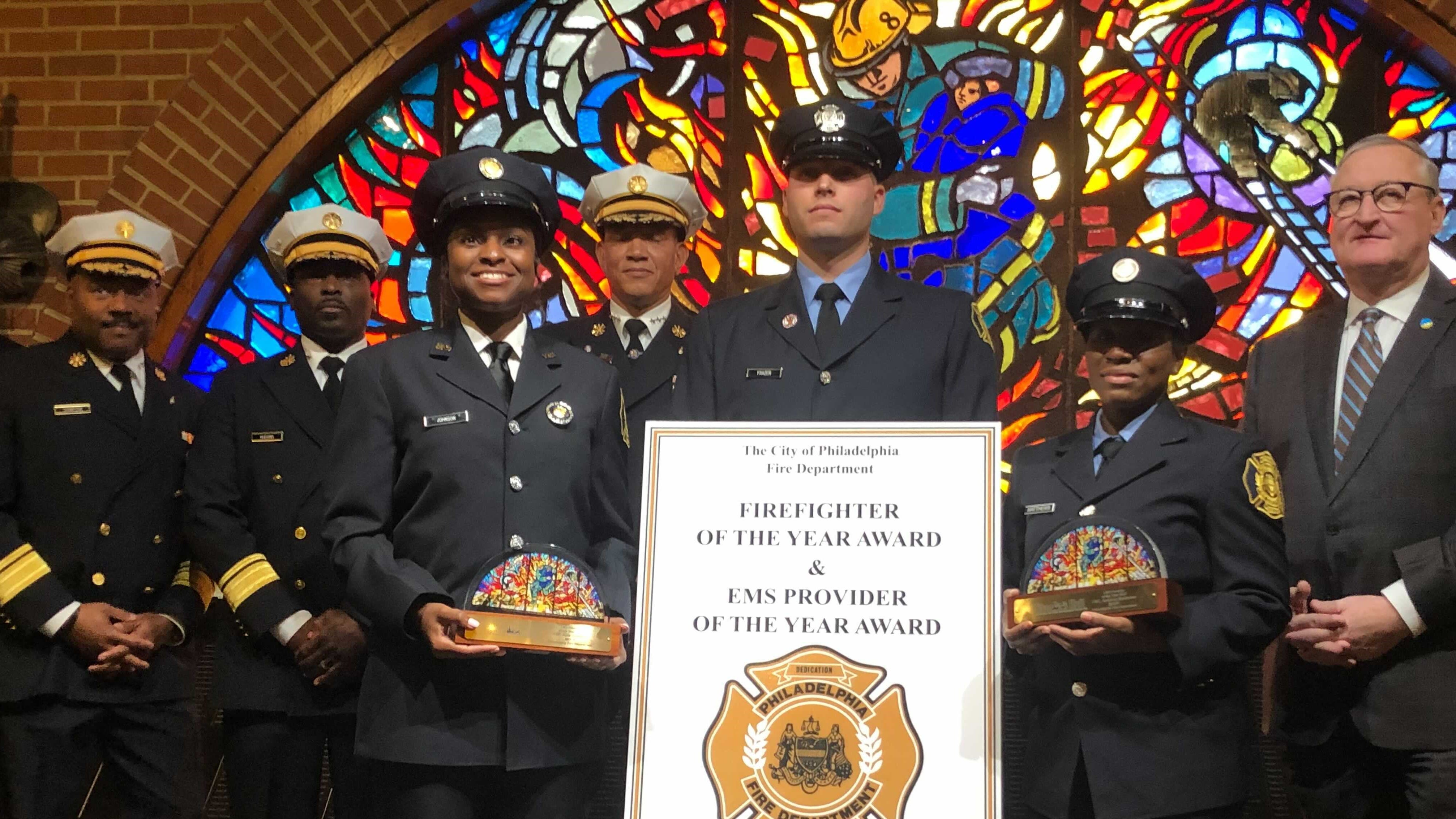 ‘Incredible courage’: Philadelphia awards Firefighter, EMT Providers of the Year