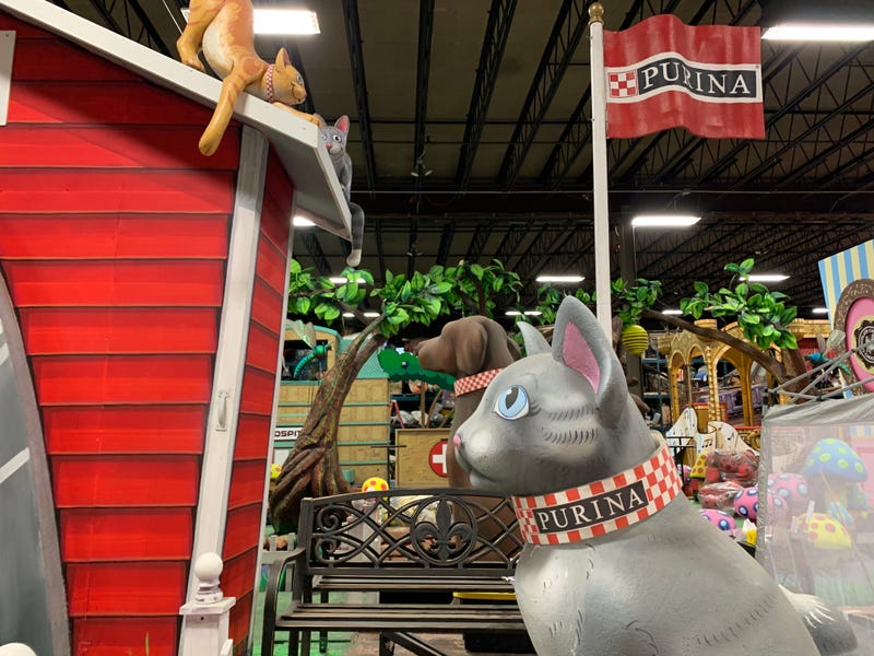 St. Louis VP Parade floats
