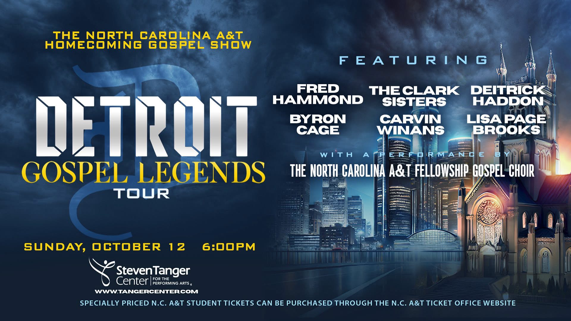 Legends Detroit The gospel legend tour foto - Blackdragontours.com
