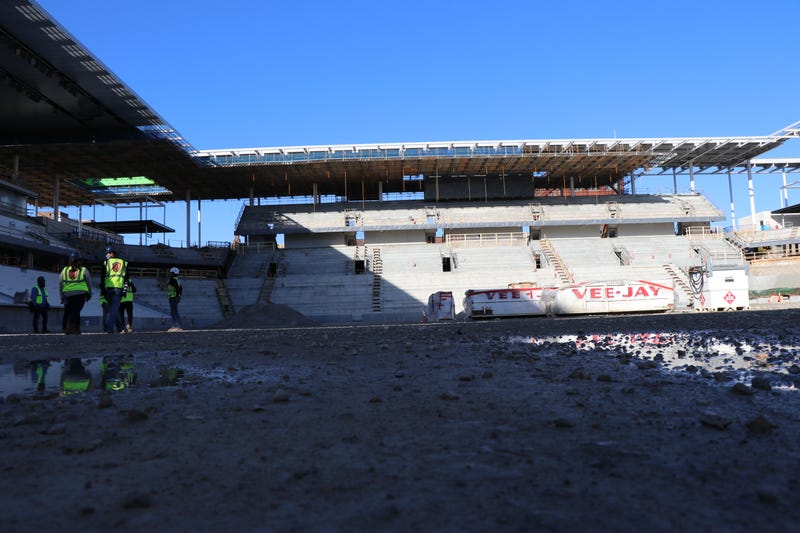 St. Louis CITY SC stadium construction