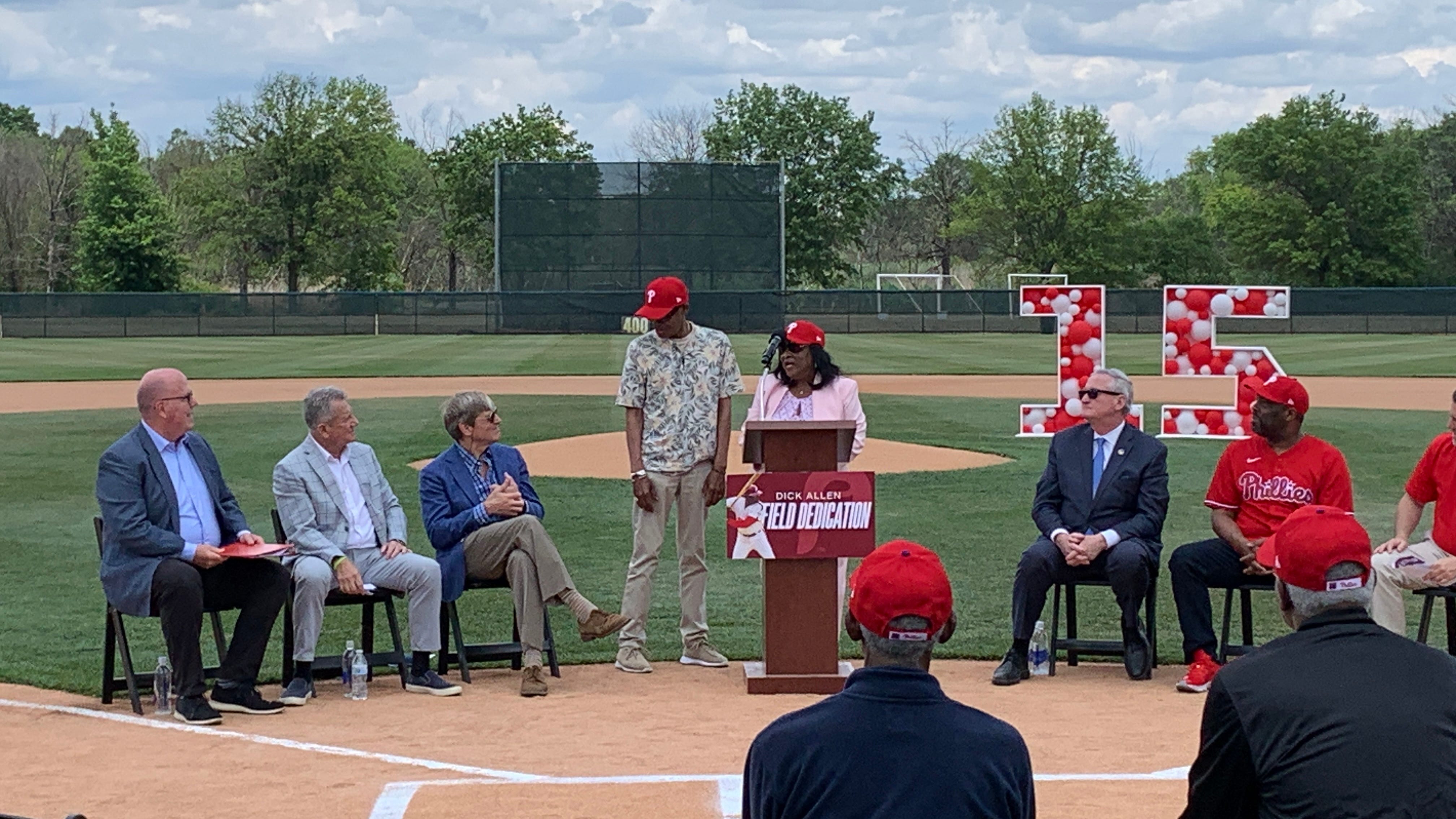 'You earned it, you deserve it': Dick Allen honored with field at FDR Park