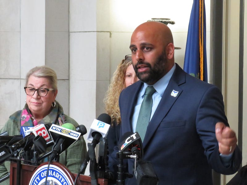 Hartford Mayor Arunan Arulampalam at City Hall, 5/20/25