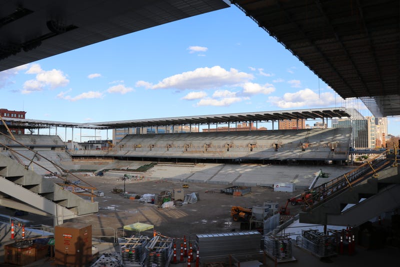 St. Louis CITY SC stadium construction