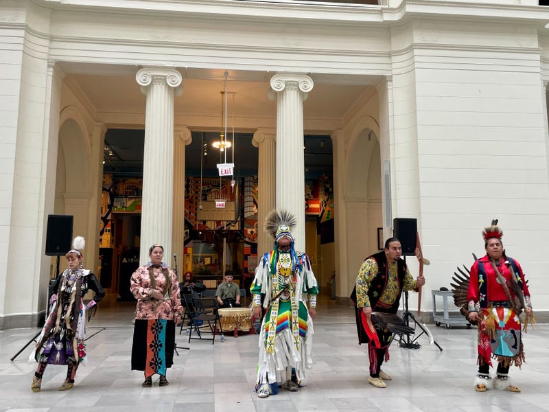 Native dance performers