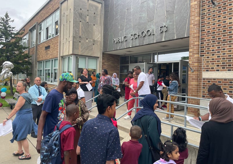 Opening day of the 2023-24 school year for Buffalo Public Schools