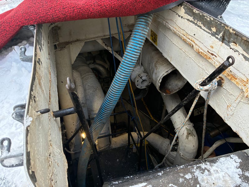 Remediation work on the USS The Sullivans