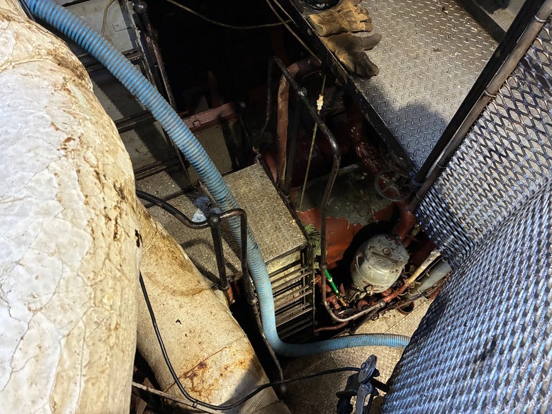 Remediation work on the USS The Sullivans