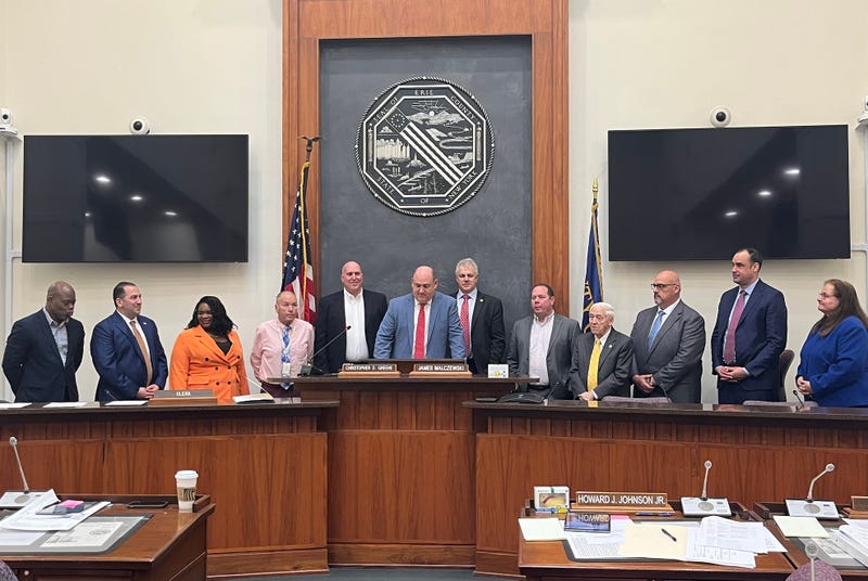 Howard Simon recognized by the Erie County Legislature