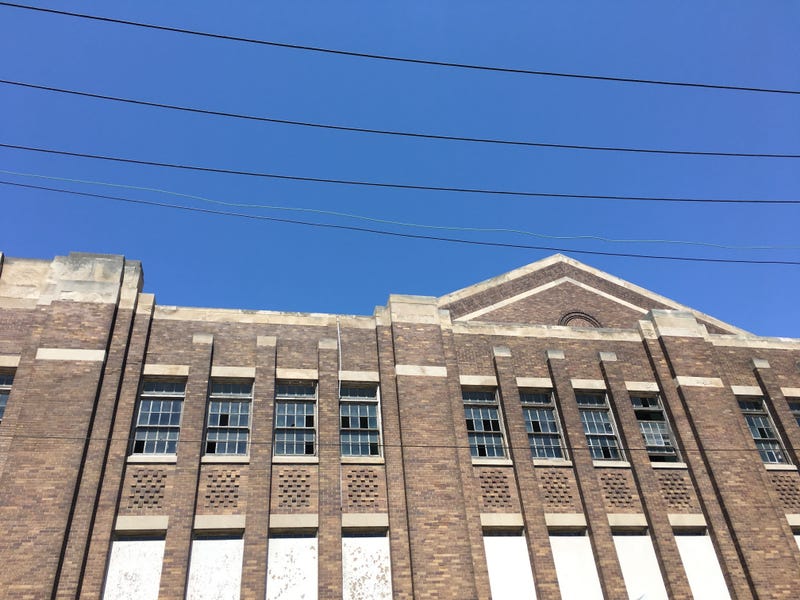 The Armory, pre-renovation, is seen on June 9, 2017