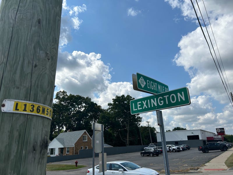 street signs in a Redford neighborhood