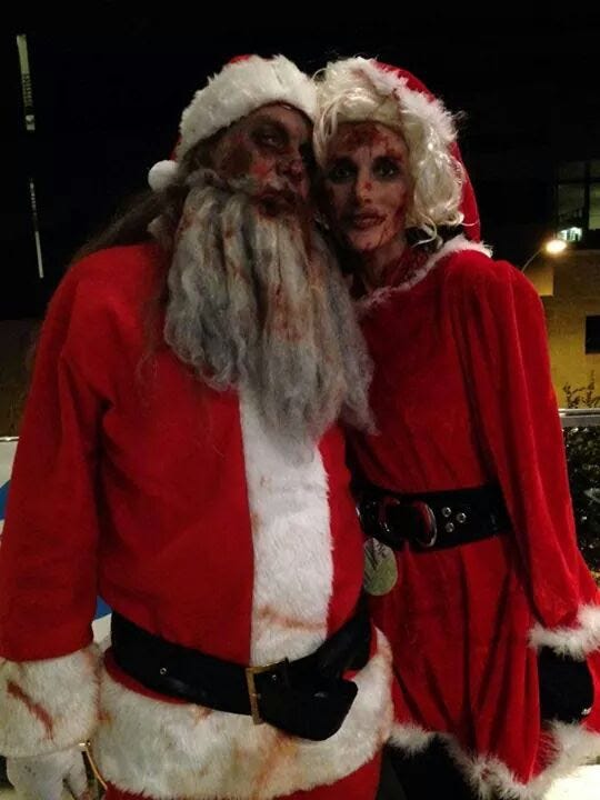 honey Ted & Heather Mr. & Ms Zombie-Claus