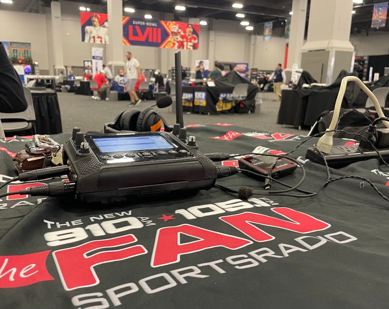 Radio Row at the Super Bowl