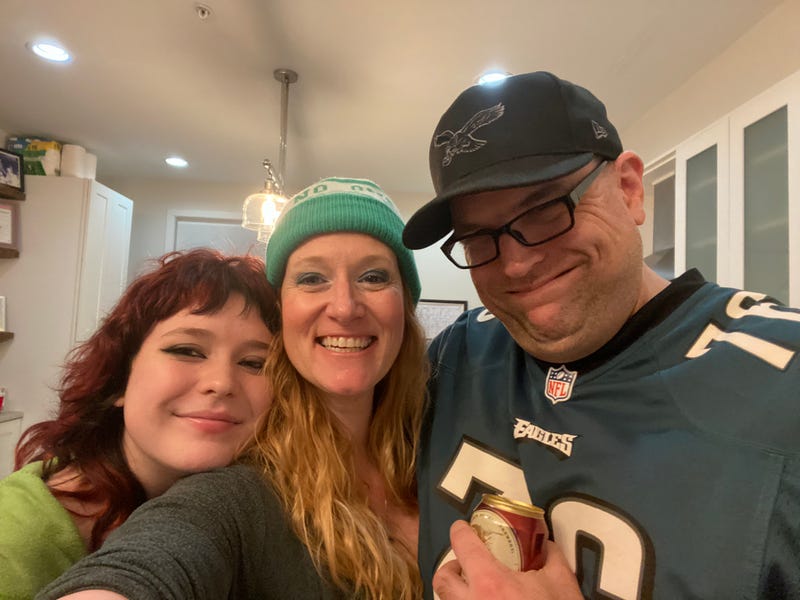 Adam and Shanna Clark with their daughter Lily