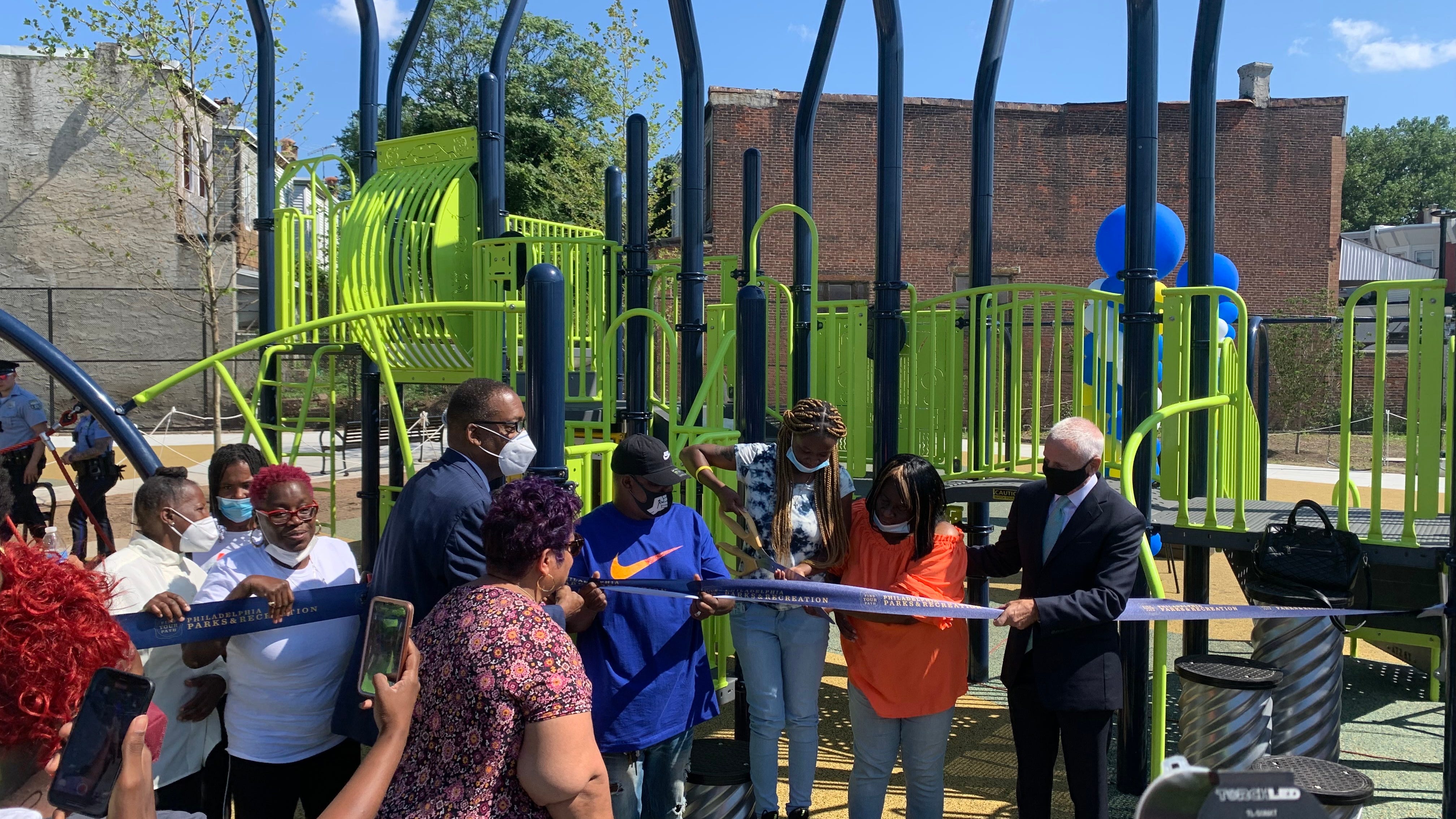 'Thankful for this playground': Mother's dream made real 7 years after she, 3 kids were killed