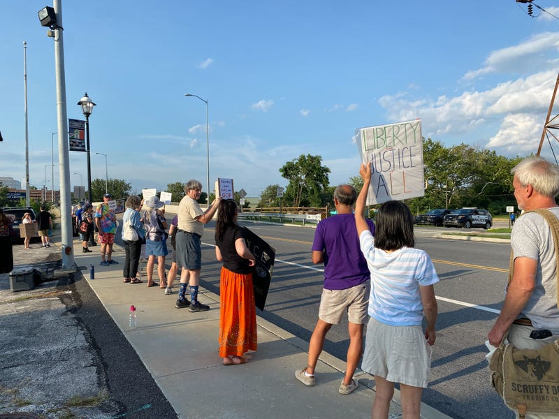Dozens protest ICE following raid at West Norriton grocery store