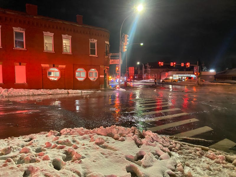 Much of the Hertel/Military area was impacted by Wednesday's water main break.