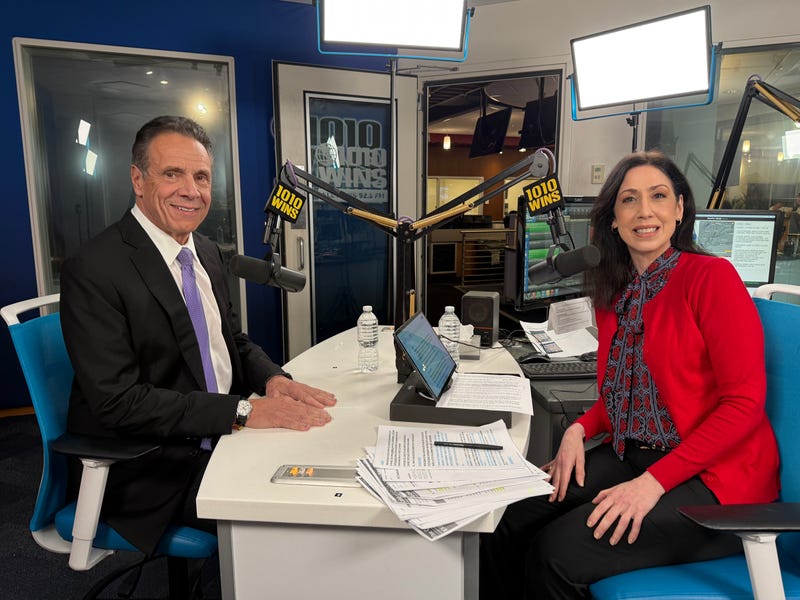 Andrew Cuomo joined 1010 WINS with just two weeks to go until Election Day