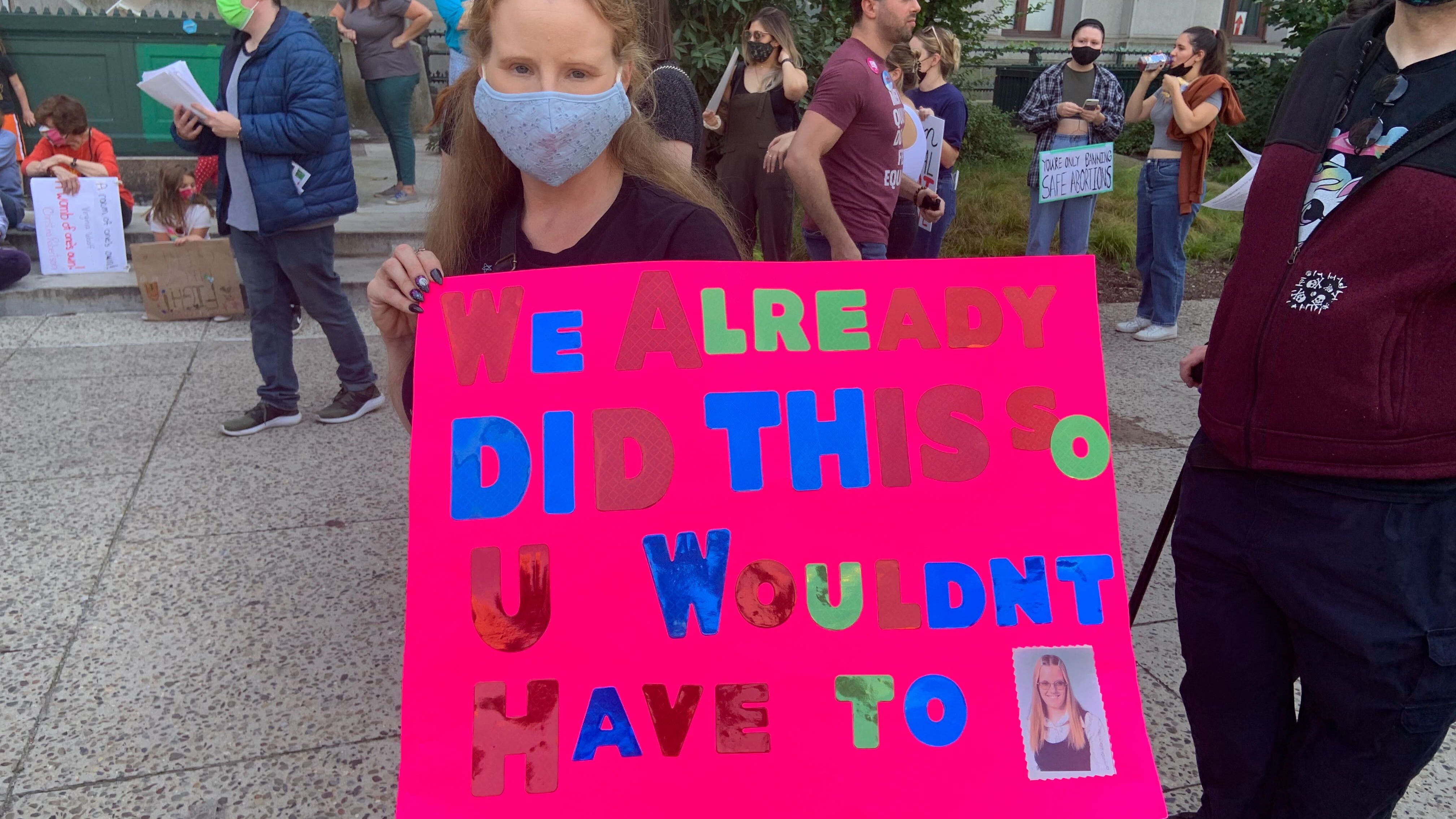 Nationwide abortion rights protests include Philadelphia rally, which draws hundreds