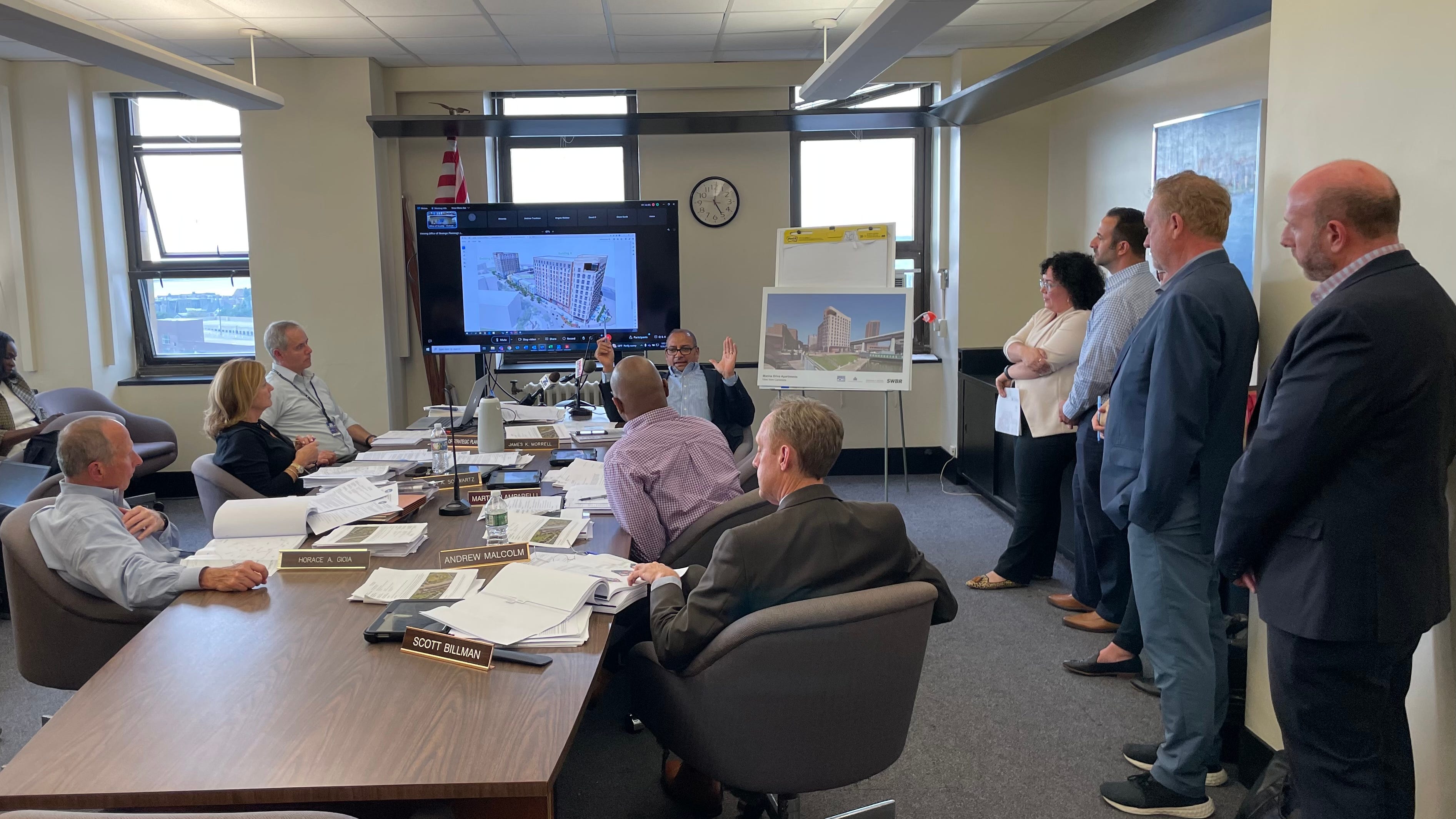 BMHA presents plans for Marine Drive Apartments project to Buffalo Planning Board