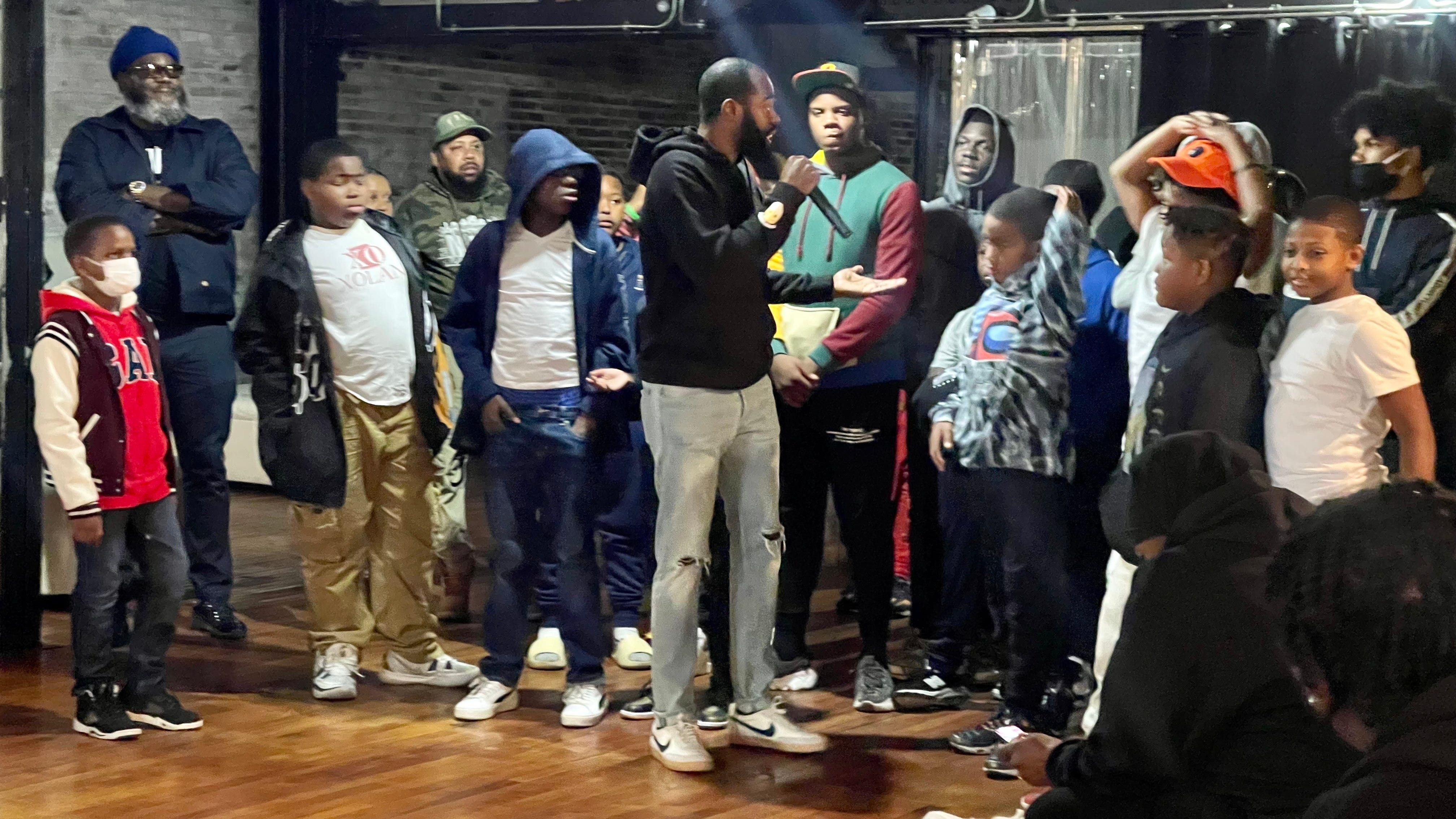 Philly leaders, influencers talk gun violence with youth at Germantown rally