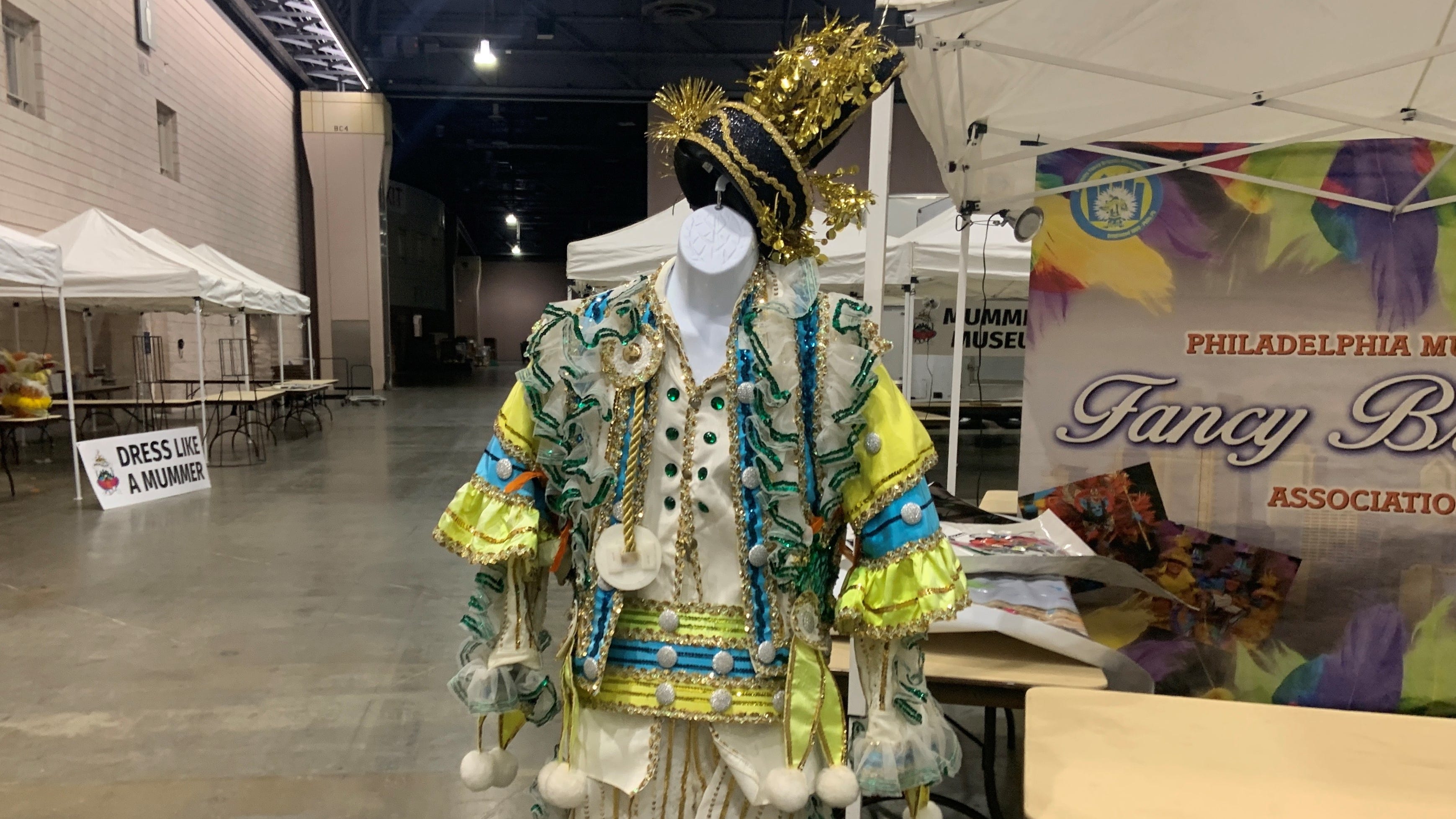 Mummers clubs strut indoors to put finishing touches on Fancy Brigade Finale