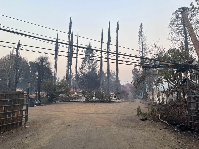 Anna Brin's home was demolished by the Cache Fire.