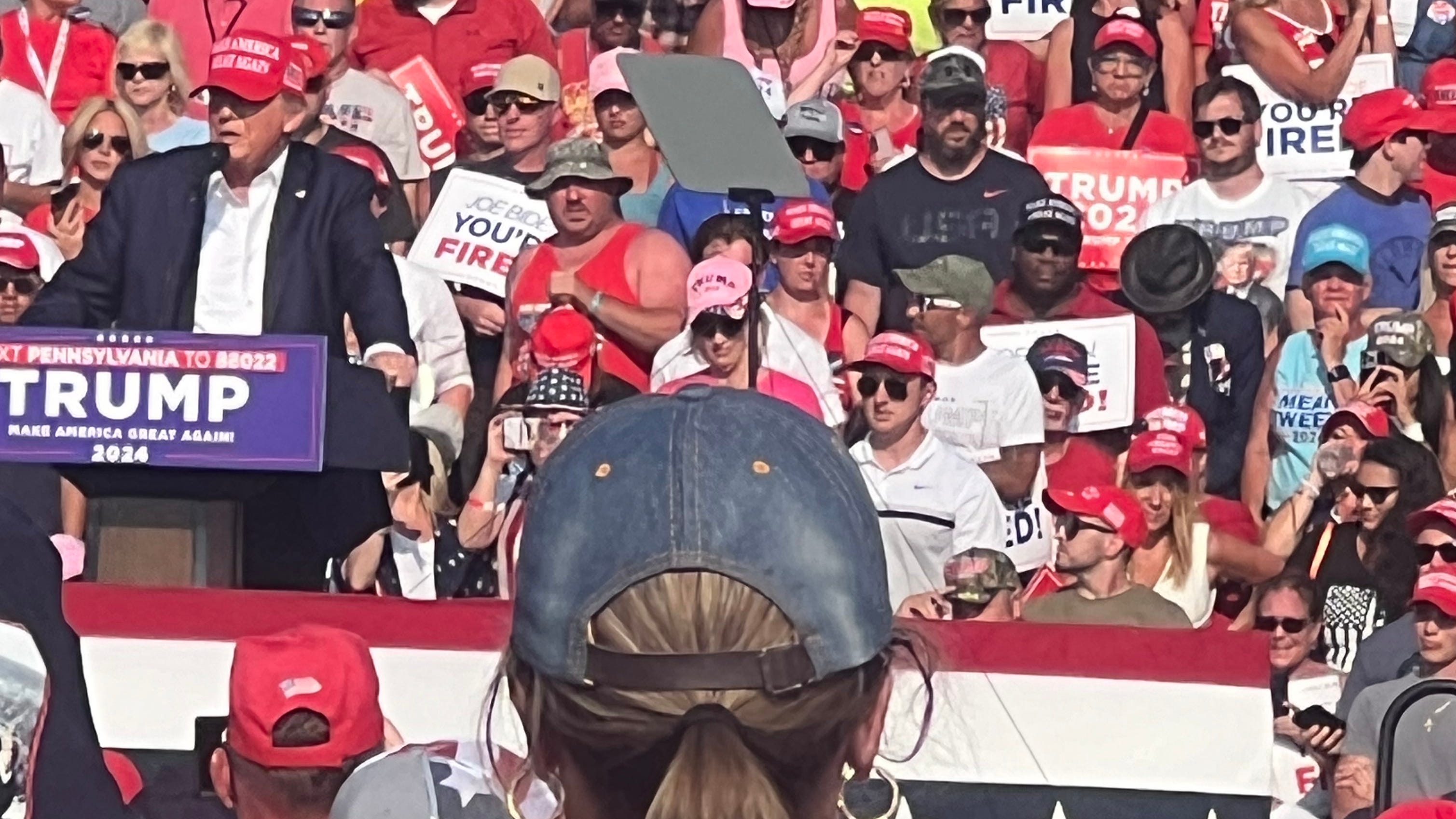 Local man recounts experience at Trump rally: 'We got down on the ground, I covered my daughter and wife'