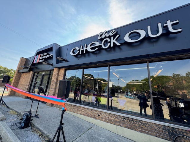 The new music space "The Checkout"