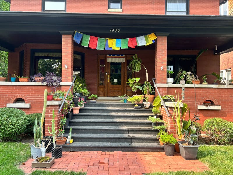 exterior of Sangha House