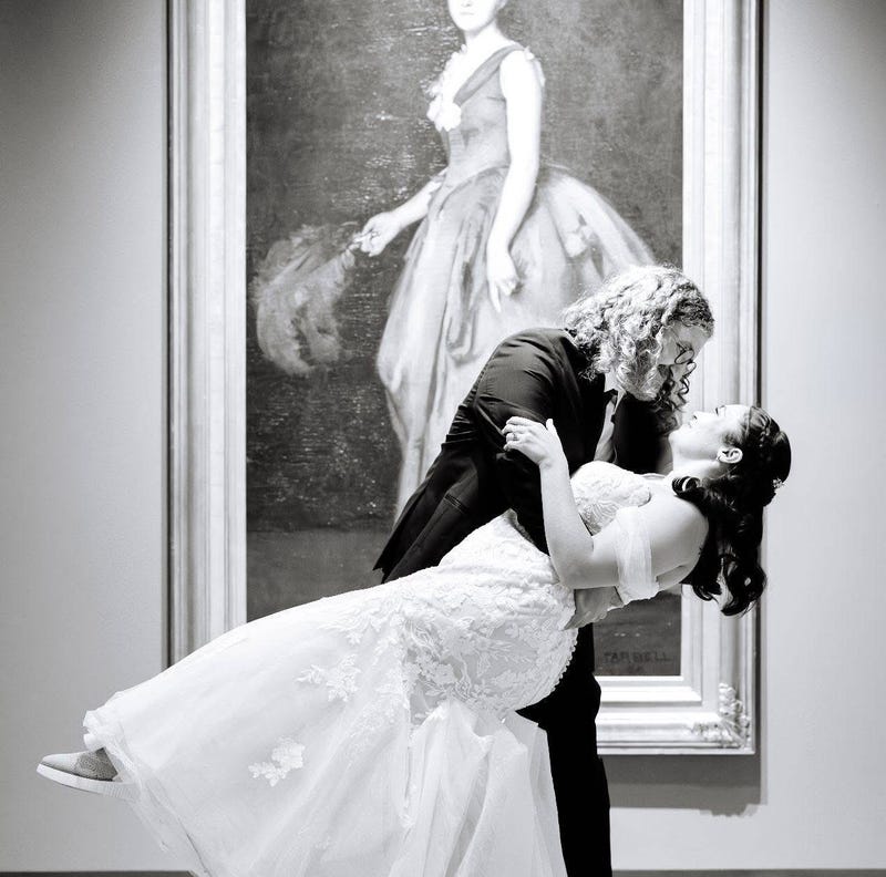 Ben and Allie at New Britain Museum of American Art