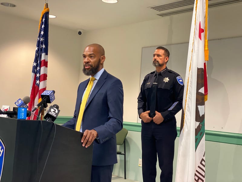 Antioch Mayor Lamar Thorpe urges organizers to cancel Father's Day sideshow event on Wednesday, June 16, 2021.