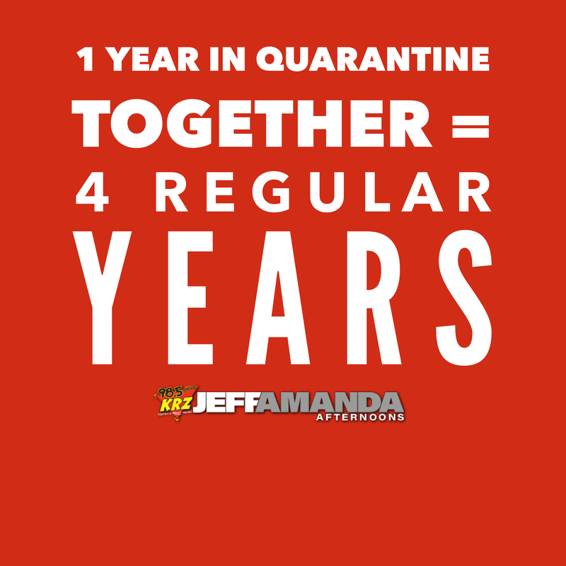 Normal Couple Years VS Quarantine Years