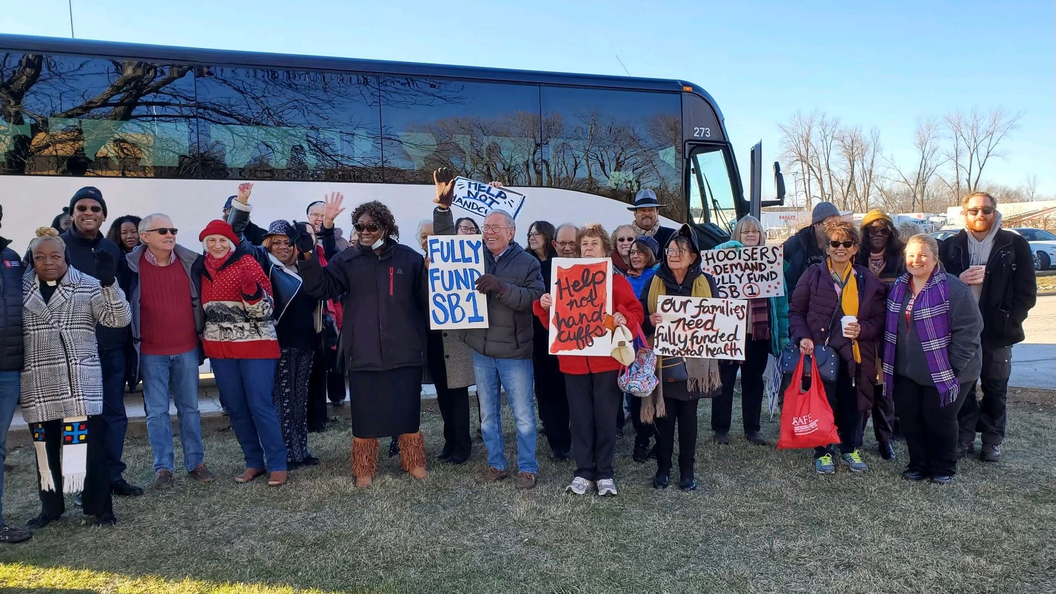 Advocates travel to Indianapolis to rally for more mental health services in Indiana