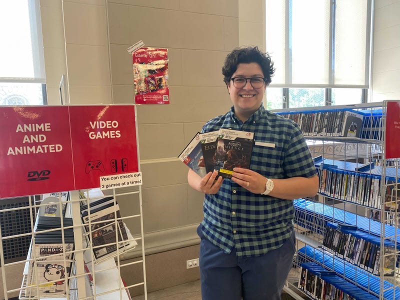 Kris Langlas with Philadelphia Free Library