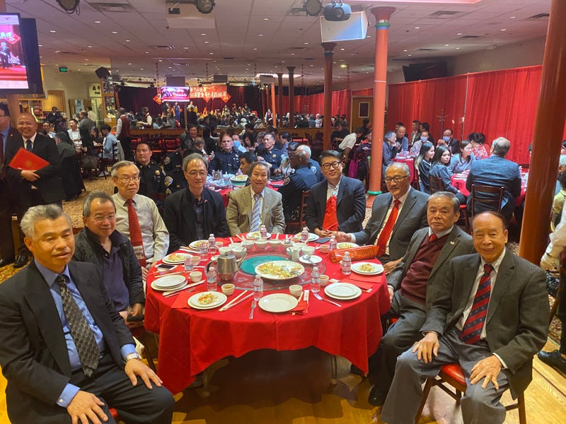 The Chinese Chamber of Commerce swearing-in ceremony.